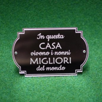 Targa fuoriporta