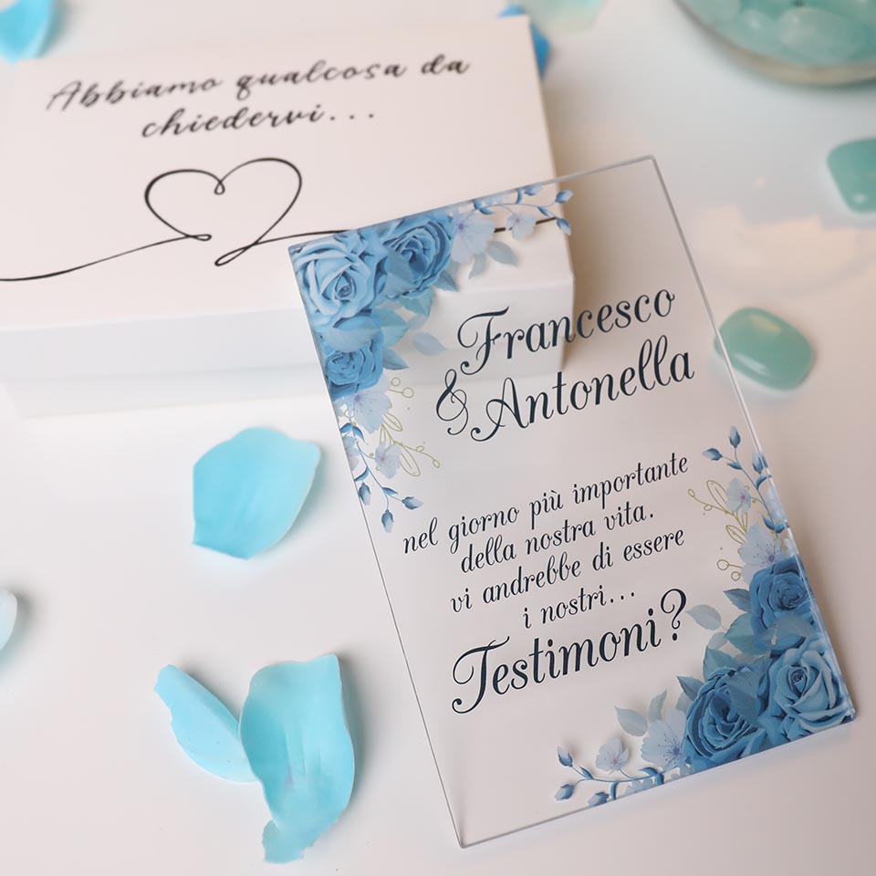 Proposta testimone plexiglass