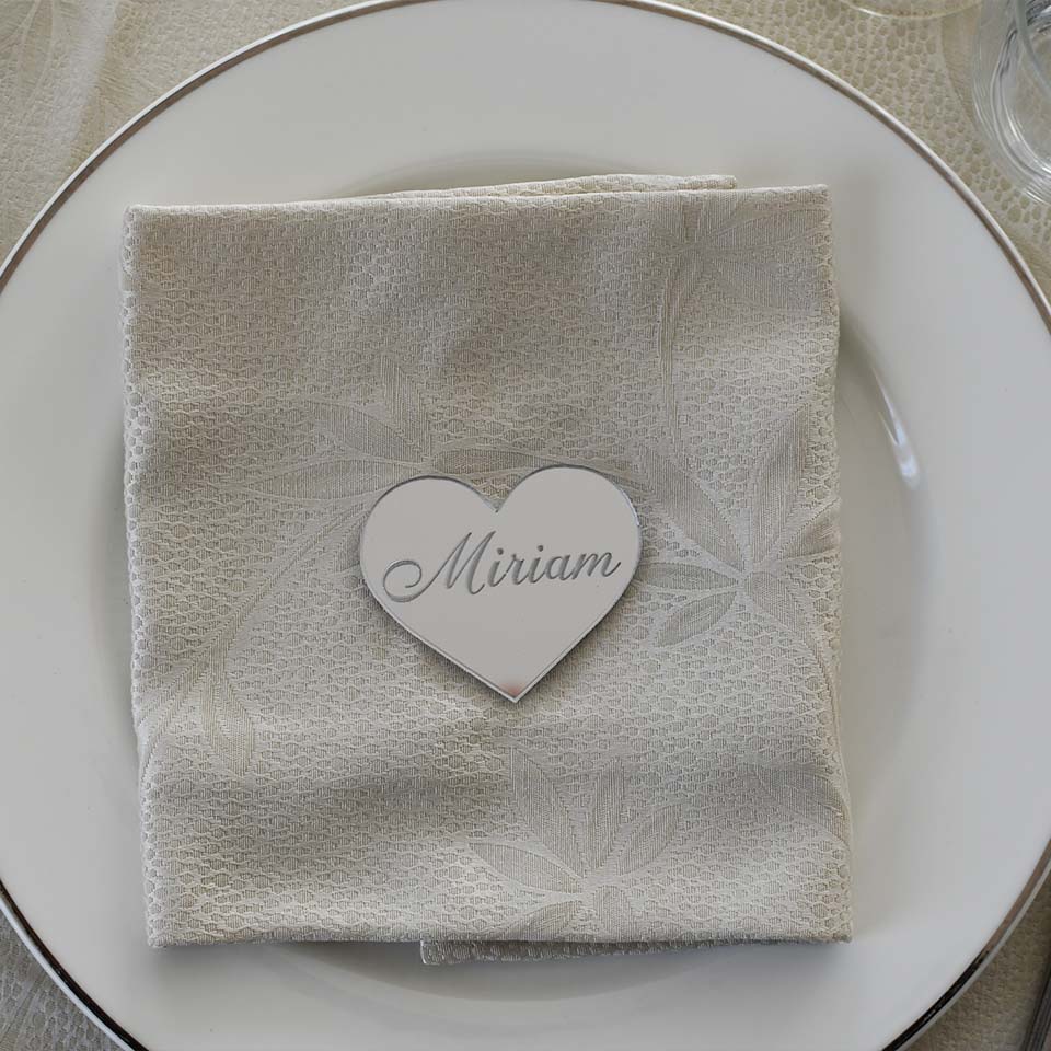 Segnaposto personalizzato