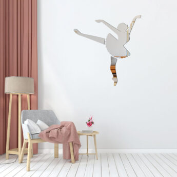 Specchio in plexiglass Ballerina