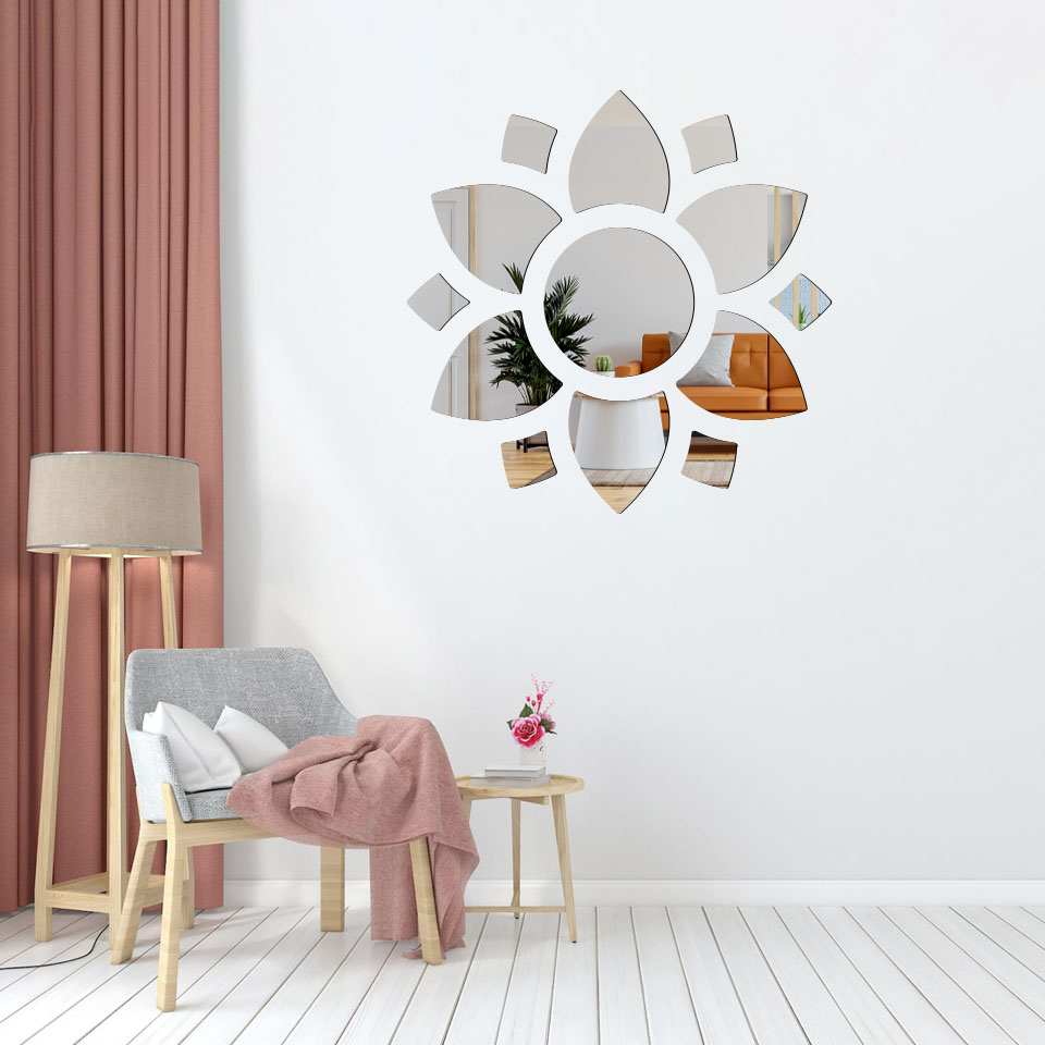 Specchio in plexiglass Loto