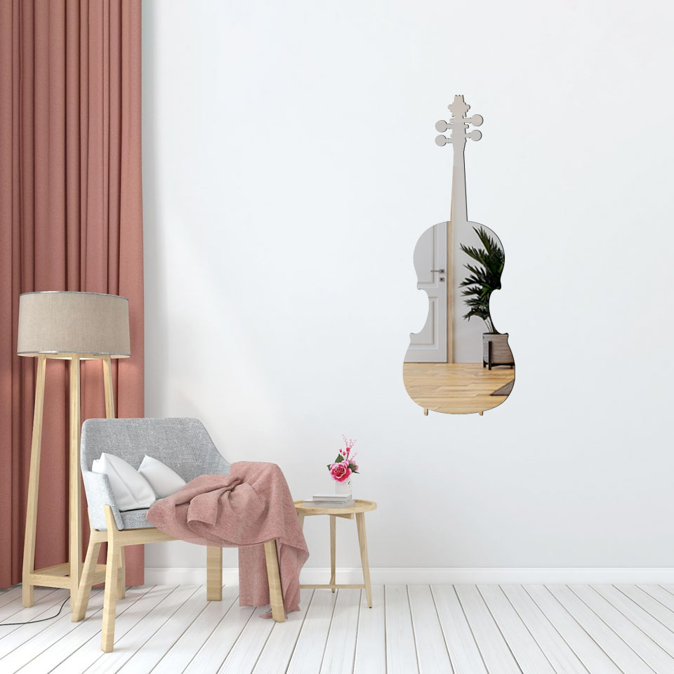 Specchio in plexiglass Violino