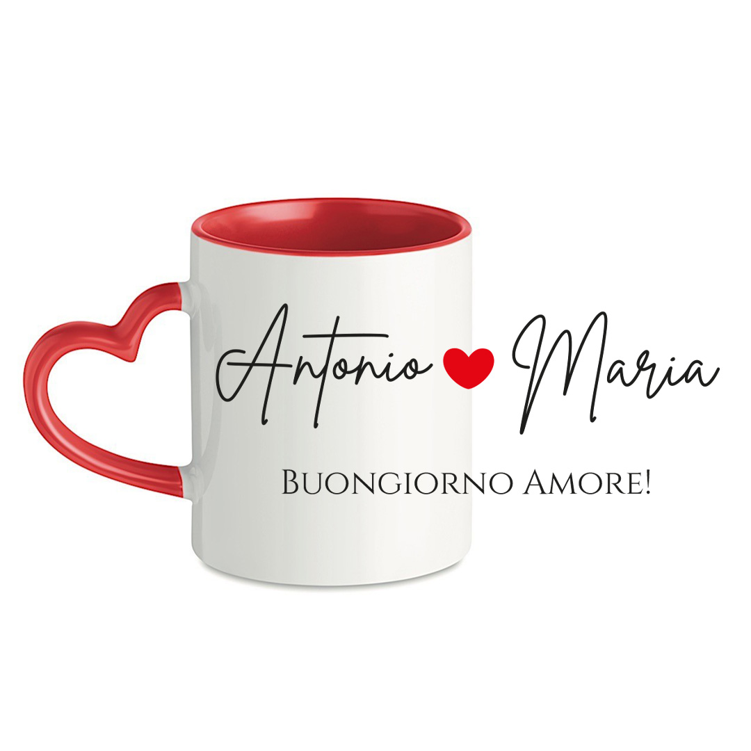 Tazza personalizzata per San Valentino