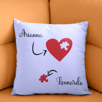 Cuscino personalizzato per San Valentino