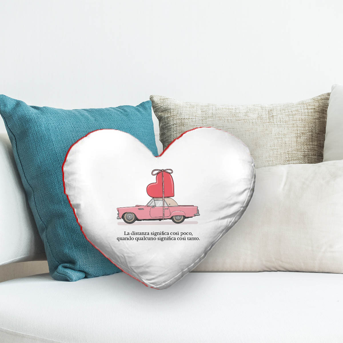 Cuscino personalizzato per San Valentino