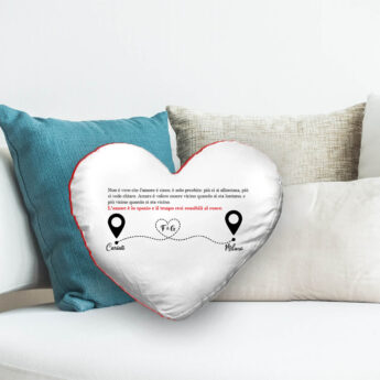 Cuscino personalizzato per San Valentino