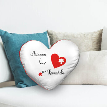 Cuscino personalizzato per San Valentino