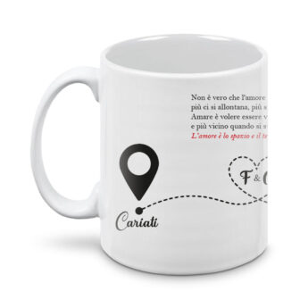Tazza personalizzata per San Valentino
